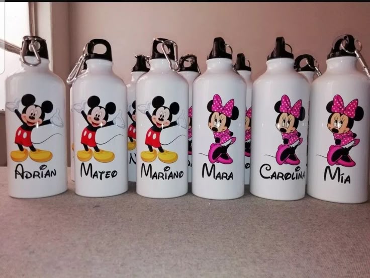 Print logo branding on a business water bottle.